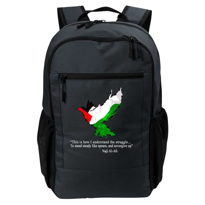 Palestine Flag Eagle Dove Naji Al-Ali Daily Commute Backpack