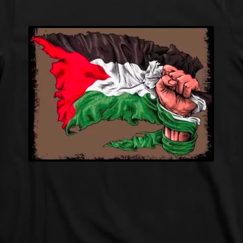 Palestine Raised Fist Free Palestine T-Shirt