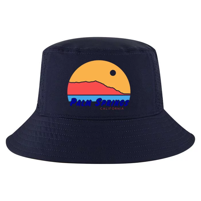 Palm Springs California Cool Comfort Performance Bucket Hat