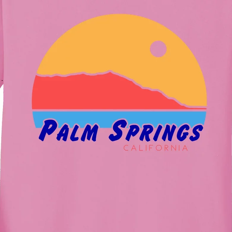 Palm Springs California Kids Long Sleeve Shirt