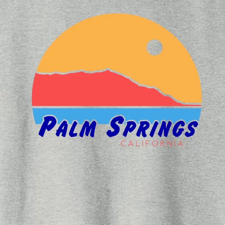 Palm Springs California Women's Crop Top Tee