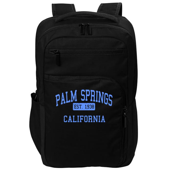 Palm Springs California EST 1938 Impact Tech Backpack