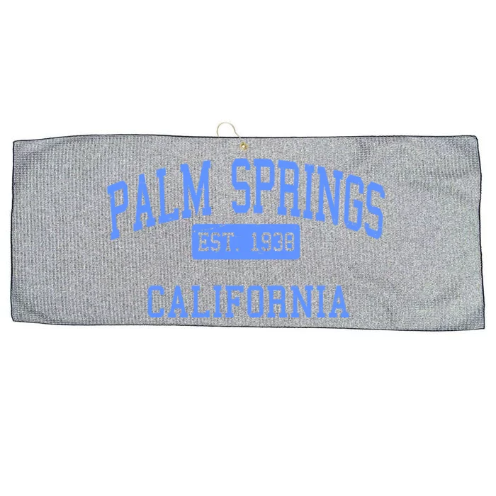 Palm Springs California EST 1938 Large Microfiber Waffle Golf Towel