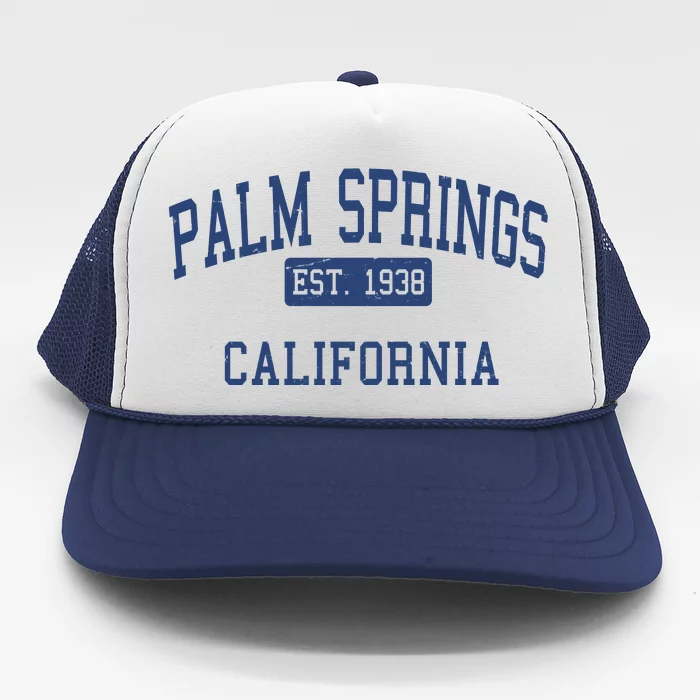 Palm Springs California EST 1938 Trucker Hat