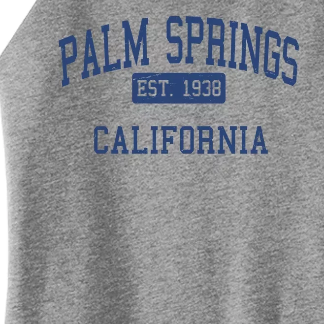 Palm Springs California EST 1938 Women’s Perfect Tri Rocker Tank