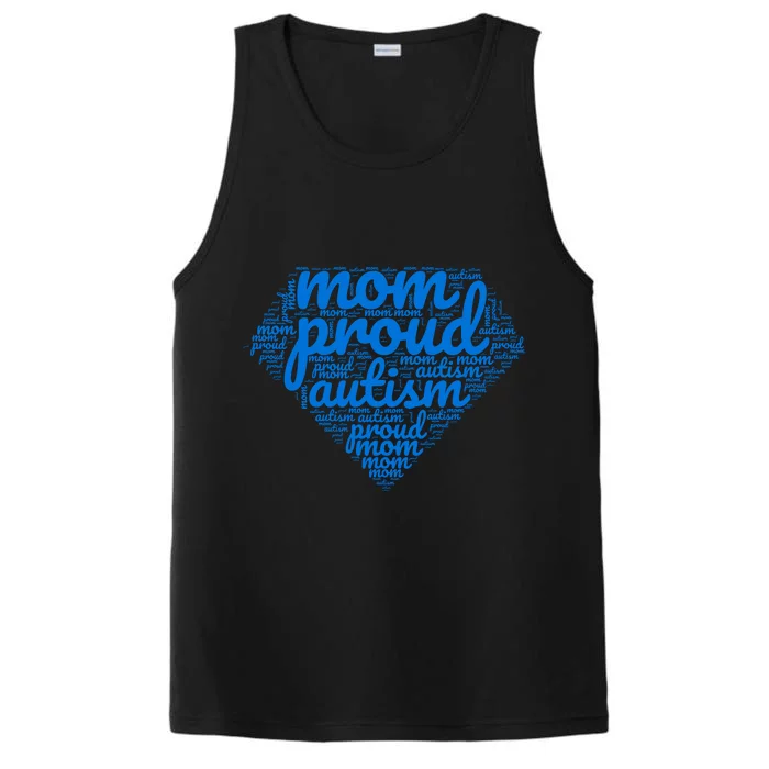 Proud Autism Mom Performance Tank