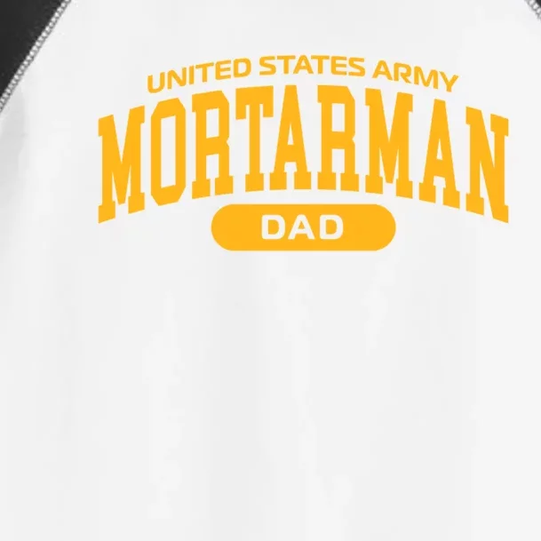 Proud Army Mortar Dad Cute Gift Toddler Fine Jersey T-Shirt