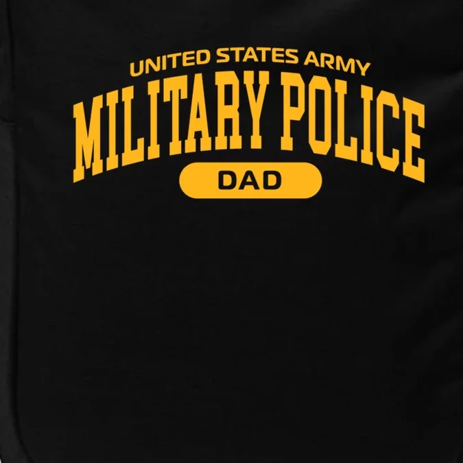 Proud Army Mp Dad Meaningful Gift Impact Tech Backpack