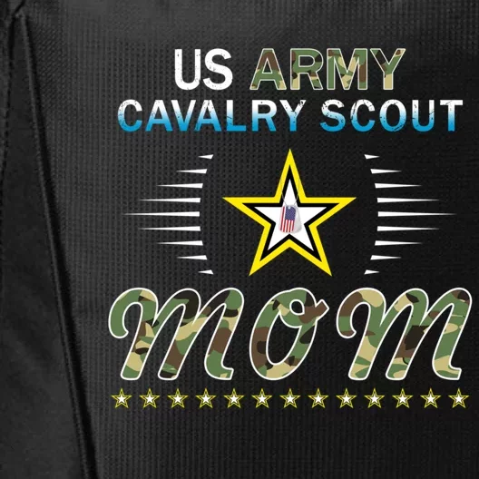 Proud Army Momcute Giftproud Army Cavalry Scout Mom Camouflage Army Gift City Backpack