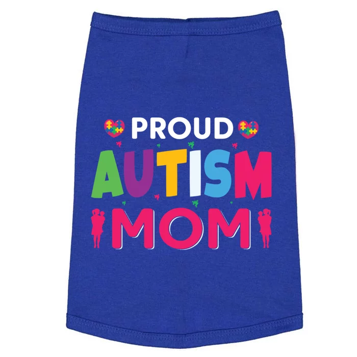 Proud Autism Mom Gift Doggie Tank