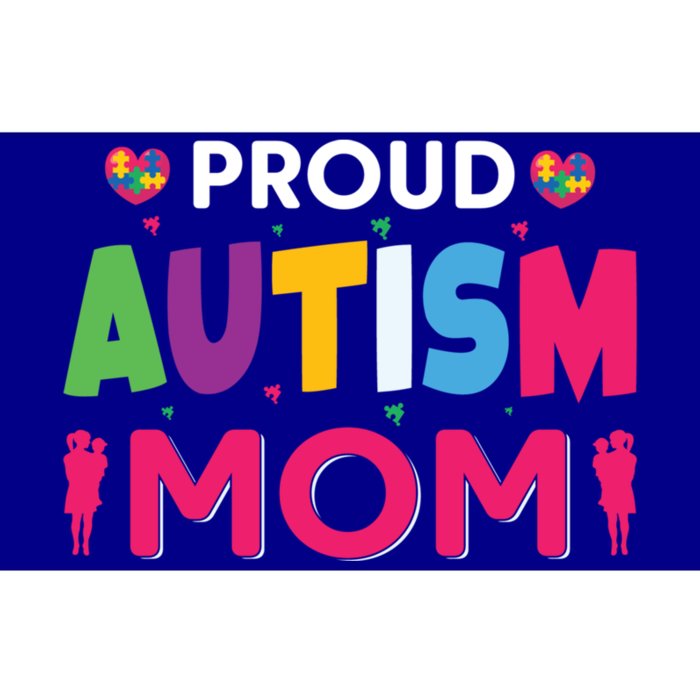 Proud Autism Mom Gift Bumper Sticker