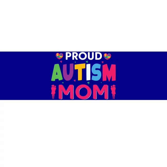 Proud Autism Mom Gift Bumper Sticker