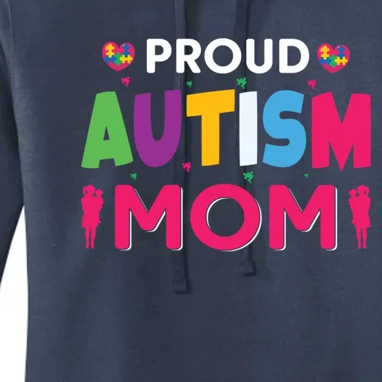 Proud Autism Mom Gift Women's Pullover Hoodie