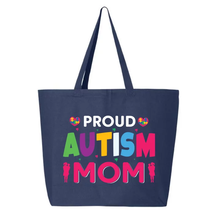 Proud Autism Mom Gift 25L Jumbo Tote