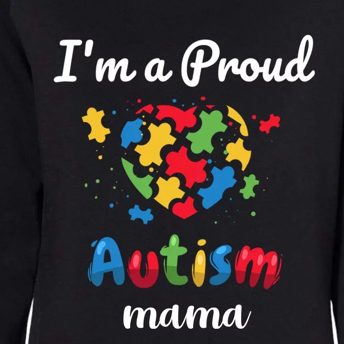 Proud Autism Mom Awareness Love Puzzle Gift Womens California Wash Sweatshirt