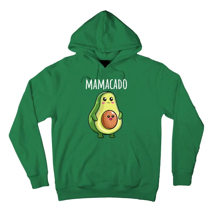 Pregnancy Announcement Mom Funny Mamacado Tall Hoodie