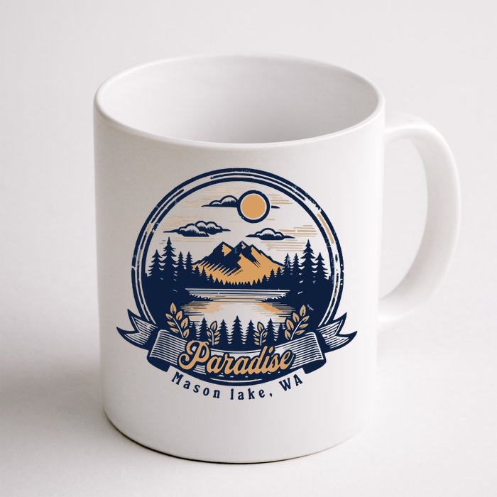 Paradise Associates Mason Lake Front & Back Coffee Mug