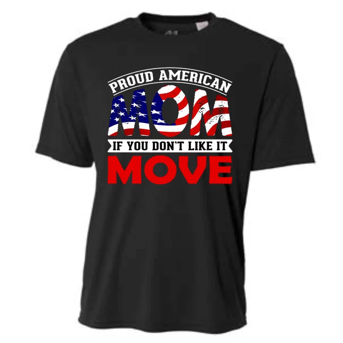 Proud American Mom Cooling Performance Crew T-Shirt