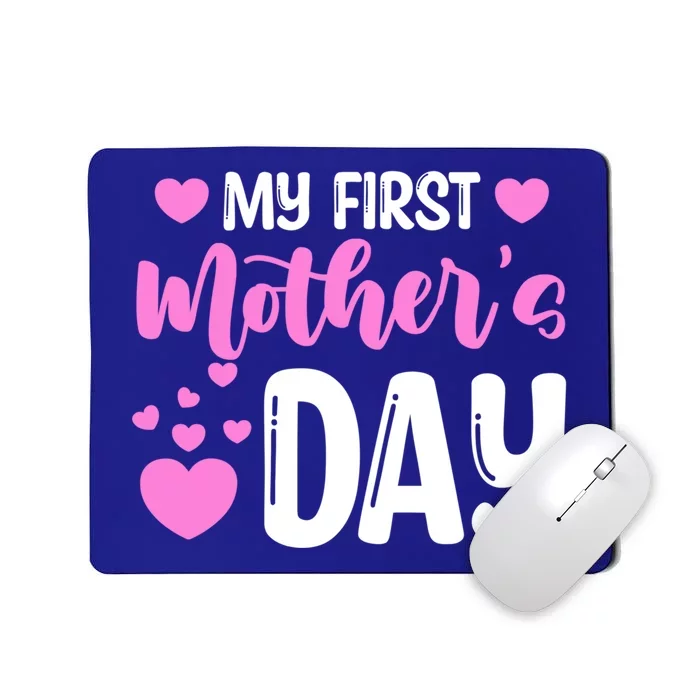 Pregnancy Announcet Mom To Be My First Mothers Day Gift Mousepad