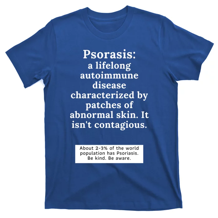 Psoriasis Awareness Month Funny Gift T-Shirt