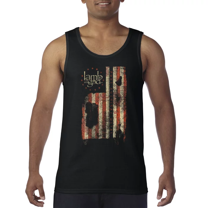 Pure American Metal Flag Tank Top