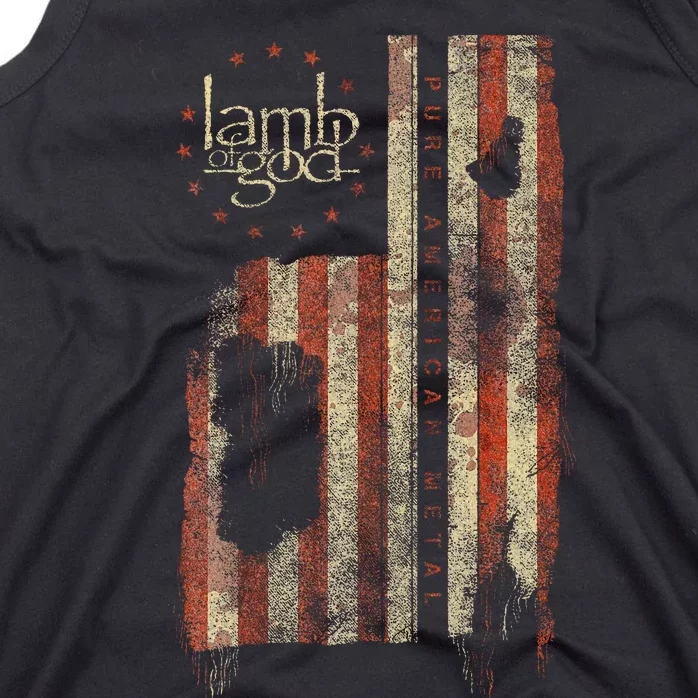 Pure American Metal Flag Tank Top