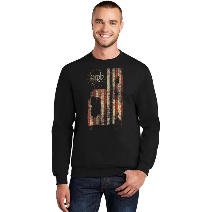 Pure American Metal Flag Sweatshirt