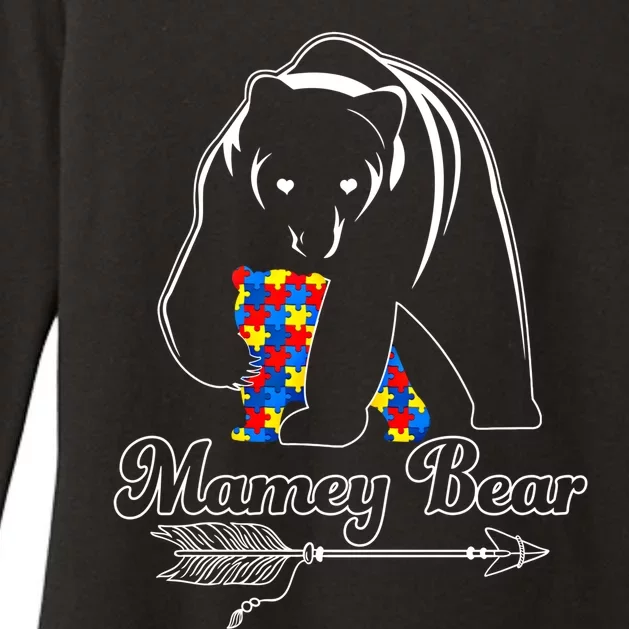 Proud Autism Mamey Bear Autism Awareness Autistic Support Gift Womens CVC Long Sleeve Shirt