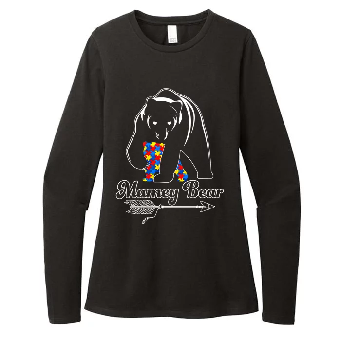 Proud Autism Mamey Bear Autism Awareness Autistic Support Gift Womens CVC Long Sleeve Shirt