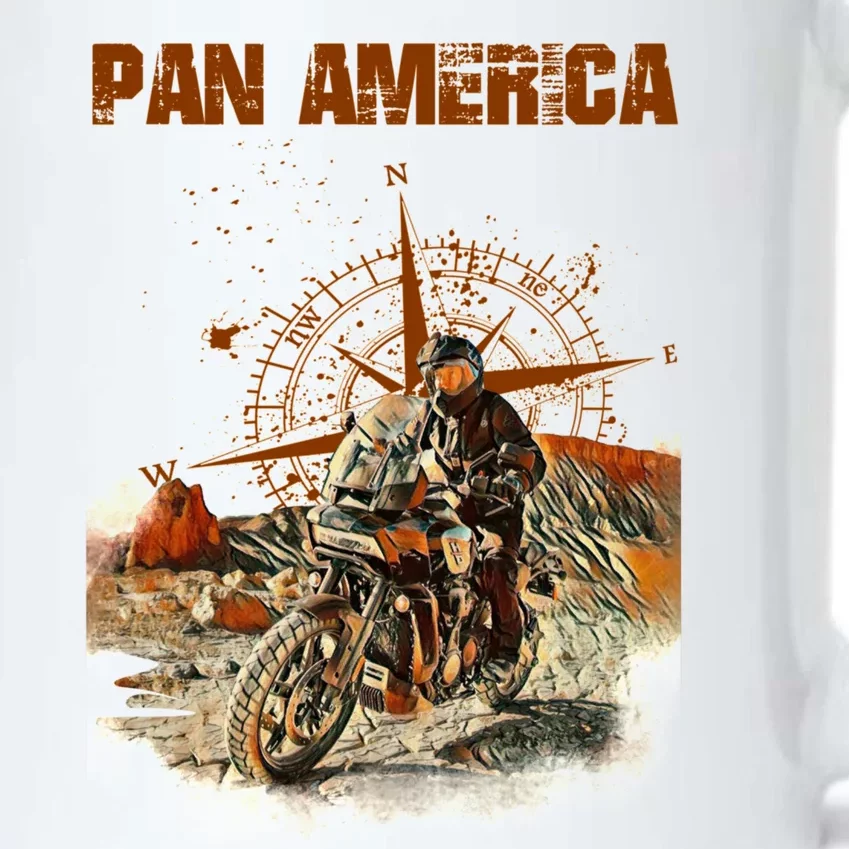 Pan America Motorcycle Big Trail 2022 Black Color Changing Mug