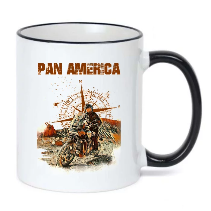 Pan America Motorcycle Big Trail 2022 Black Color Changing Mug