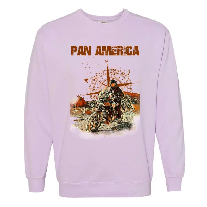 Pan America Motorcycle Big Trail 2022 Garment-Dyed Sweatshirt