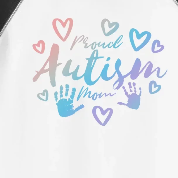 Proud Autism Mom Gift Autistic Awareness Pride Gift Proud Mother Meaningful Gift Toddler Fine Jersey T-Shirt