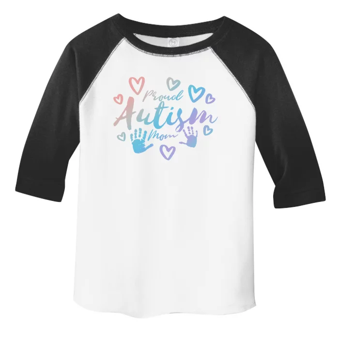 Proud Autism Mom Gift Autistic Awareness Pride Gift Proud Mother Meaningful Gift Toddler Fine Jersey T-Shirt