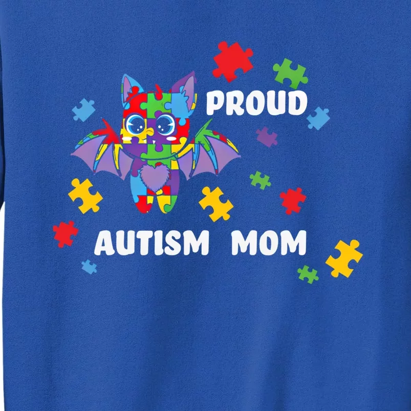 Proud Autism Mom Bat Gift Sweatshirt