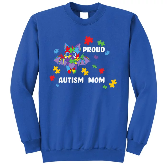 Proud Autism Mom Bat Gift Sweatshirt