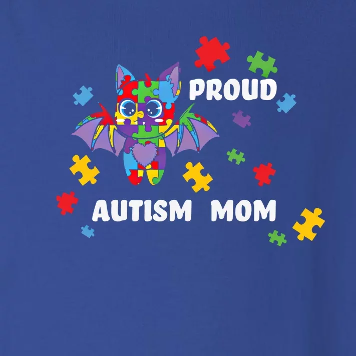 Proud Autism Mom Bat Gift Toddler Long Sleeve Shirt