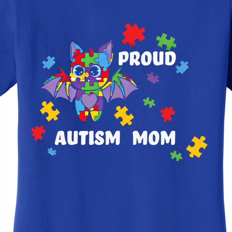 Proud Autism Mom Bat Gift Women's T-Shirt