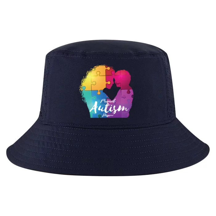 Proud Autism Mom Love Her Cool Gift Cool Comfort Performance Bucket Hat