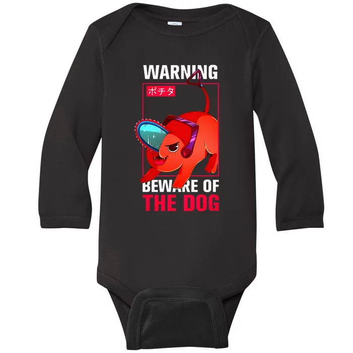 Pochita Anime Manga Fans Baby Long Sleeve Bodysuit