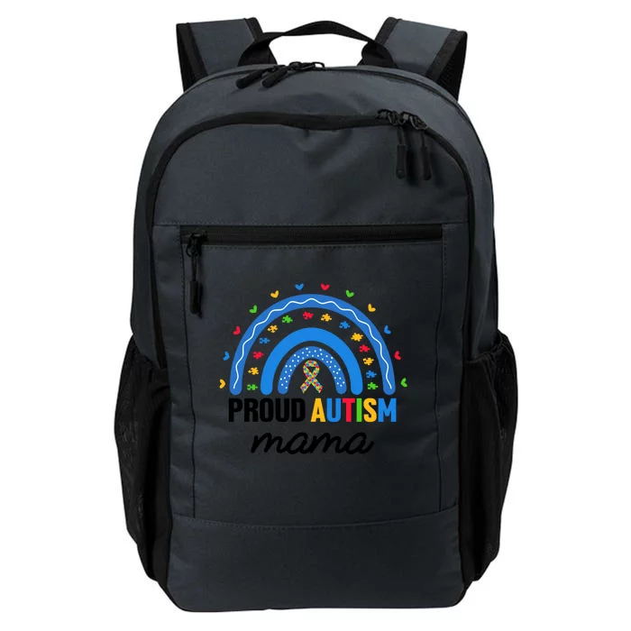 Proud Autism Mama Rainbow Asd Autistic Autism Awareness Mama Gift Daily Commute Backpack