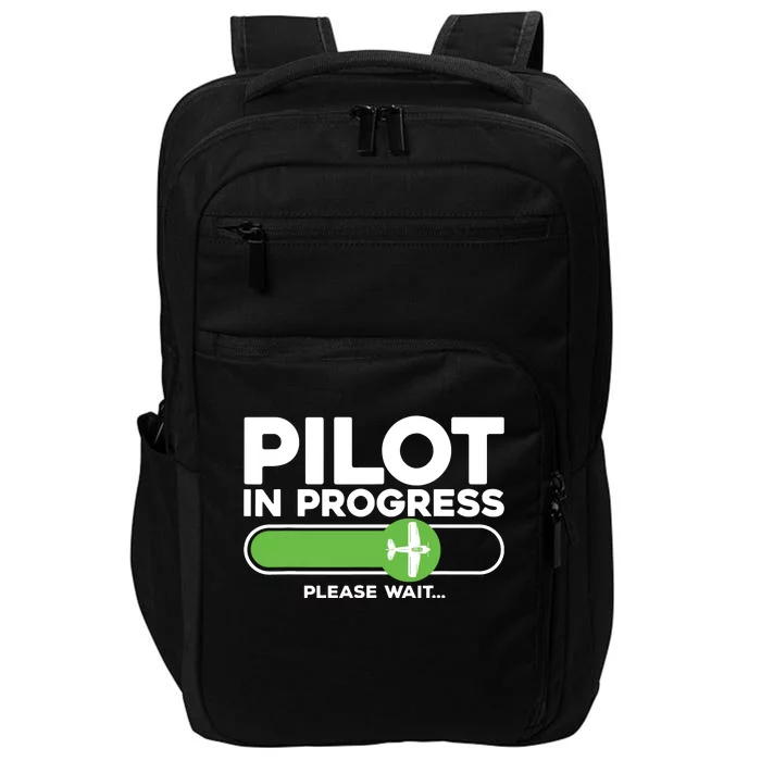 Pilot Art Men Women Airline Future Pilot Aviation Airplane Impact Tech Backpack