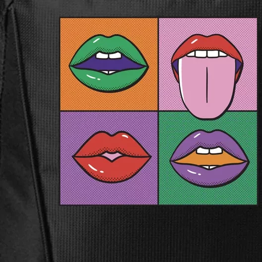 Pop Art Mouths City Backpack