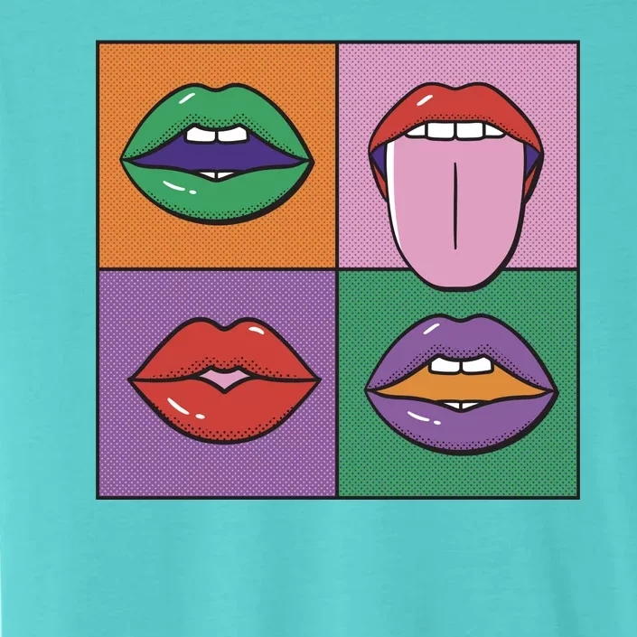 Pop Art Mouths ChromaSoft Performance T-Shirt