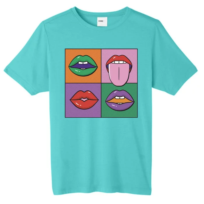 Pop Art Mouths ChromaSoft Performance T-Shirt