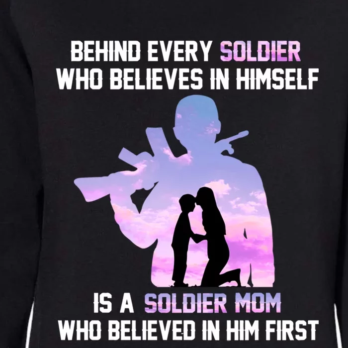 Proud Army Mom Of Every Soldier Hero Gift Womens California Wash Sweatshirt