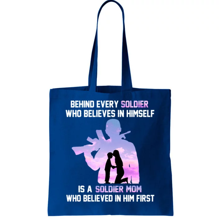 Proud Army Mom Of Every Soldier Hero Gift Tote Bag