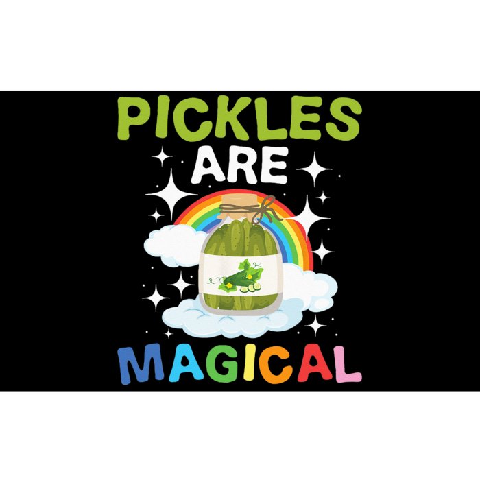 Pickles Are Magical Pickle Vegetarian Vegetable Farming Bumper Sticker