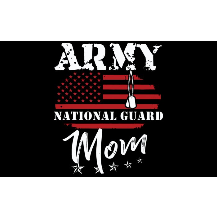 Proud Army National Guard Mom Us Flag Us Military Bumper Sticker