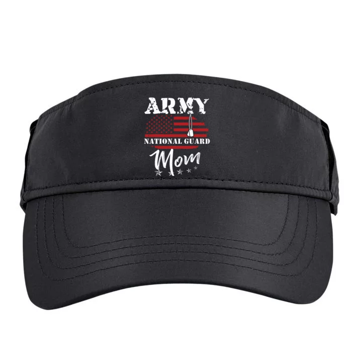 Proud Army National Guard Mom Us Flag Us Military Adult Drive Performance Visor